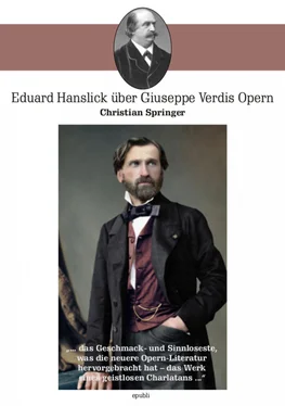 Christian Springer Eduard Hanslick über Giuseppe Verdis Opern обложка книги