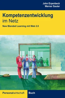 Werner Sauter Kompetenzentwicklung im Netz обложка книги