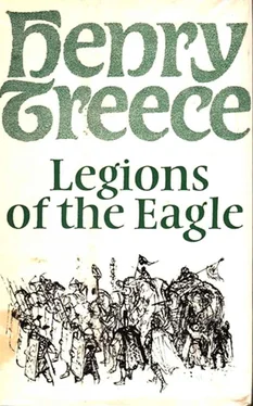 Henry Treece Legions of the Eagle обложка книги