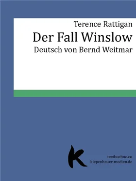 Terence Rattigan DER FALL WINSLOW обложка книги