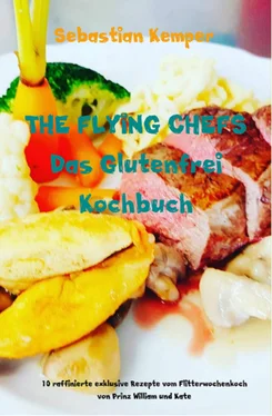 Sebastian Kemper THE FLYING CHEFS Das Glutenfrei Kochbuch обложка книги