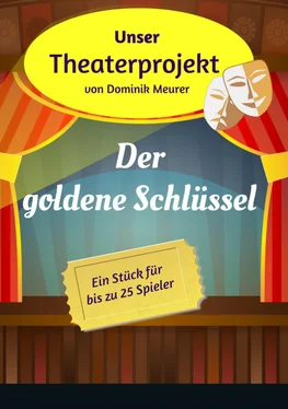 Dominik Meurer Unser Theaterprojekt, Band 9 - Der goldene Schlüssel обложка книги