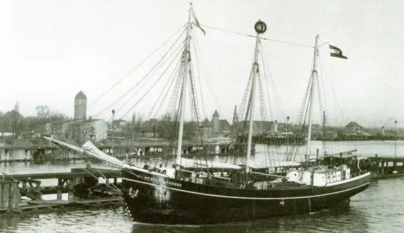 So sah der ehemalige Nobiskruger Dreimaster BERTA VON BUSCH aus Auslaufend - фото 22