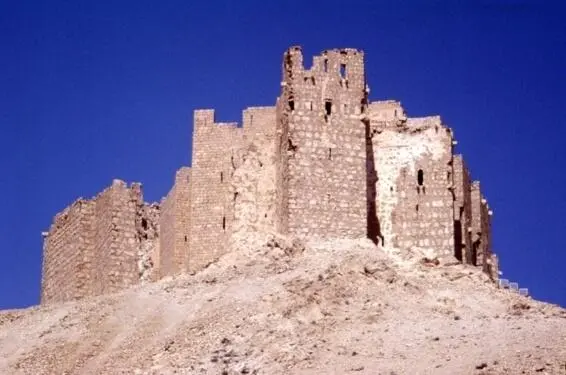 Arabisches Schloss in Palmyra Römische Ruinen in TadmorPalmyra - фото 15