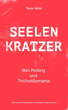 Tanja Heller SEELENKRATZER Skin Picking und Trichotillomanie обложка книги