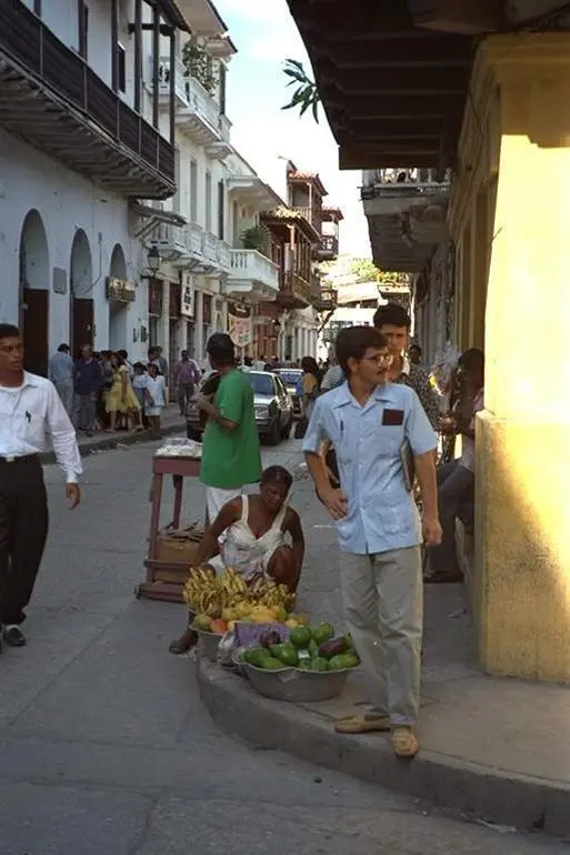 Karibik Küste Cartagena Mit gepackten Koffern saßen wir vor dem expreso - фото 6
