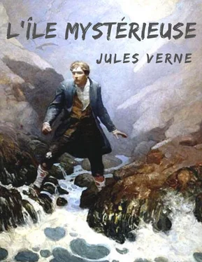 Jules Verne L'île mystérieuse обложка книги