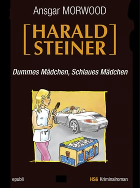 Ansgar Morwood Dummes Mädchen, schlaues Mädchen - Ein Fall für Harald Steiner обложка книги