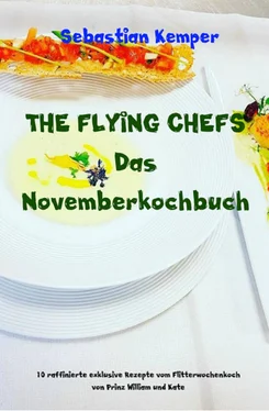 Sebastian Kemper THE FLYING CHEFS Das Novemberkochbuch обложка книги