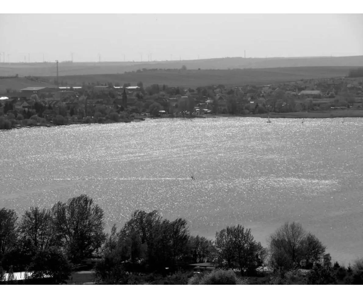 Abb1 Blick über den Zeltplatz am Süßensee nach Aseleben zum Strandbad Zahn - фото 3