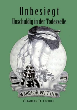 Charles Don Flores Unbesiegt - Unschuldig in der Todeszelle обложка книги