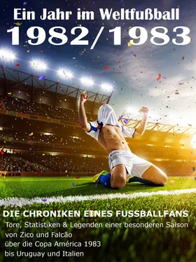 Werner Balhauff Ein Jahr im Weltfußball 1982 / 1983