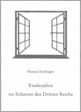 Hanna Esslinger Kinderjahre im Schatten des Dritten Reichs обложка книги