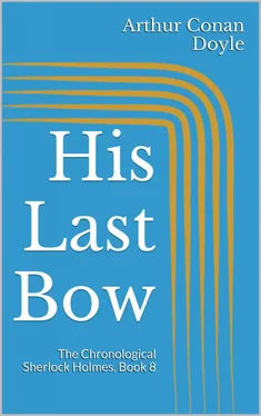 Arthur Conan Doyle His Last Bow обложка книги