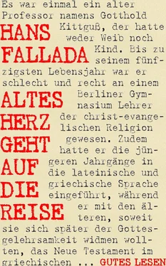 Hans Fallada Altes Herz geht auf die Reise обложка книги