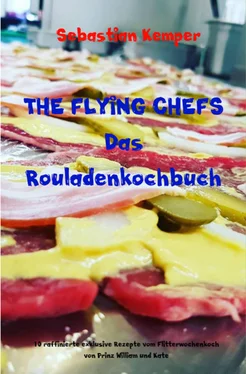 Sebastian Kemper THE FLYING CHEFS Das Rouladenkochbuch обложка книги