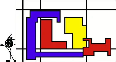 Selbst probieren Wir haben hier noch ein Bild im PietMondrianStil Wie wäre - фото 224