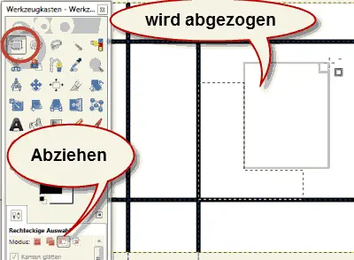 Klicke nun auf das Icon für den Abziehen Modus 3 Icon Ziehe ein weiteres - фото 208