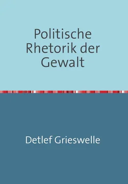 Dr. Detlef Grieswelle Politische Rhetorik der Gewalt обложка книги