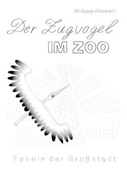 Wolfgang Wambach Der Zugvogel im Zoo обложка книги