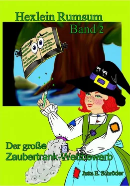 Jutta E. Schröder Der große Zaubertrank-Wettbewerb - Hexlein Rumsum 2 обложка книги