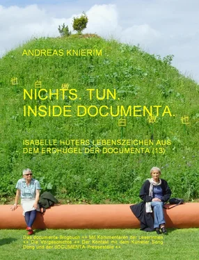 Andreas Knierim Nichts. Tun. Inside documenta. обложка книги