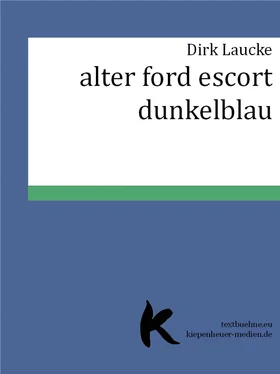 Dirk Laucke ALTER FORD ESCORT DUNKELBLAU обложка книги