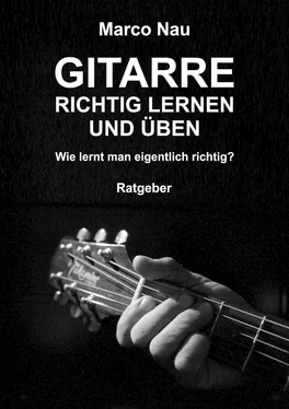 Marco Nau Gitarre richtig lernen und üben обложка книги