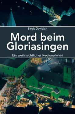 Birgit Davidian Mord beim Gloriasingen обложка книги