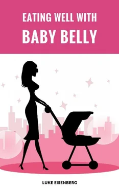 Luke Eisenberg Eating Well With Baby Belly обложка книги