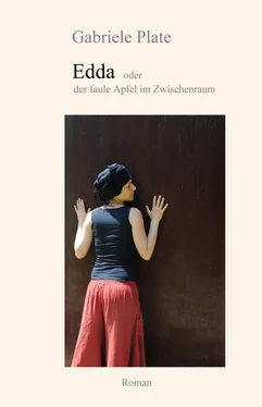 Gabriele Plate Edda – oder der faule Apfel im Zwischenraum обложка книги