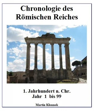 Martin Klonnek Chronologie des Römischen Reiches 1 обложка книги