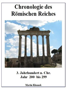 Martin Klonnek Chronologie des Römischen Reiches 3 обложка книги