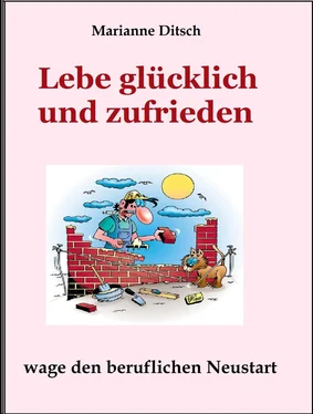 Marianne Ditsch Lebe glücklich und zufrieden - wage den beruflichen Neustart обложка книги