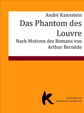André Kannstein DAS PHANTOM DES LOUVRE обложка книги
