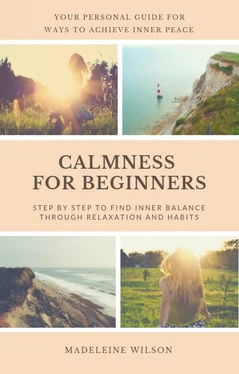 Madeleine Wilson Calmness For Beginners, Step By Step To Find Inner Balance Through Relaxation And Habits