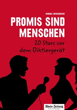 Michael Defrancesco Promis sind Menschen – 20 Stars vor dem Diktiergerät обложка книги
