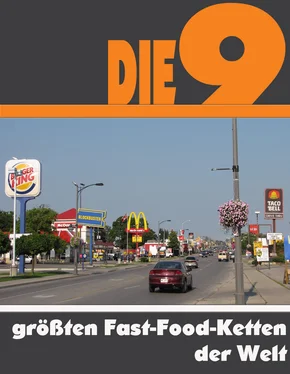 A.D. Astinus Die neun größten Fast-Food-Ketten der Welt обложка книги