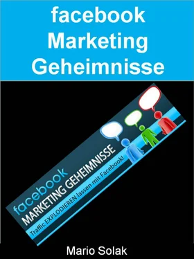 Mario Solak Facebook Marketing Geheimnisse обложка книги