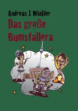 A. J. Winkler Das große Bumsfallera обложка книги