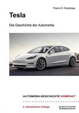 Frank O. Hrachowy Tesla – Die Geschichte der Automarke обложка книги