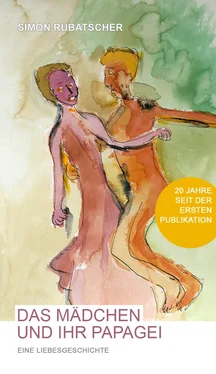 SImon Rubatscher Das Mädchen und ihr Papagei обложка книги