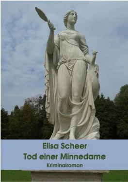 Elisa Scheer Tod einer Minnedame обложка книги