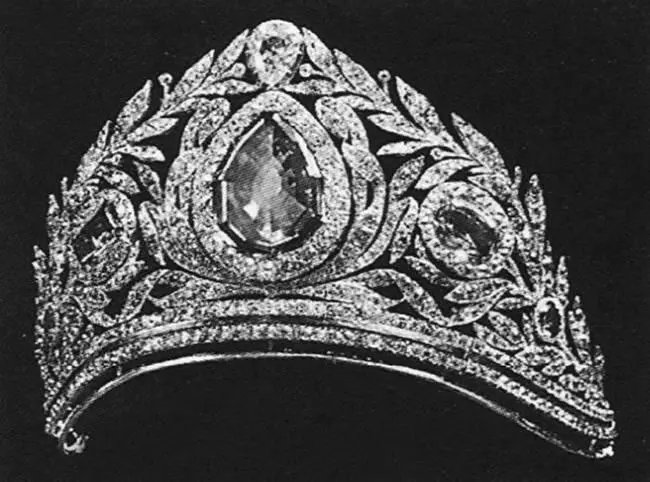 Яков Дюваль Диадема из Сапфирового убора императрицы Марии Феодоровны супруги - фото 4