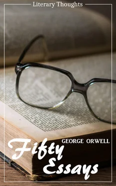 George Orwell Fifty Essays (George Orwell) (Literary Thoughts Edition) обложка книги