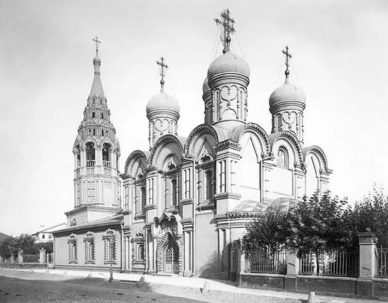 Церковь Космы и Дамиана в Нижних Садовниках Фотография 1880х годов Глядя на - фото 18