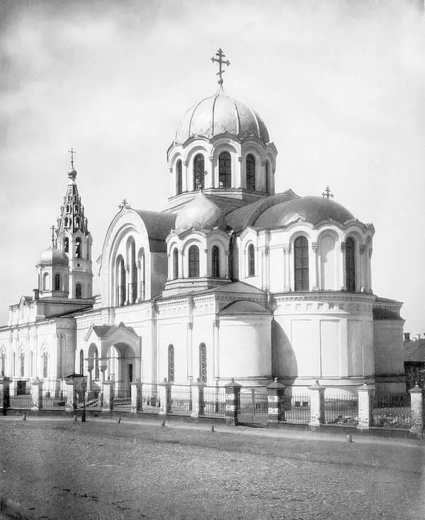 Церковь Казанской иконы Божией Матери у Калужских ворот Фотография 1882 года - фото 19