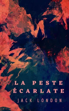 Jack London La Peste écarlate обложка книги