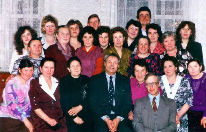 Проводы на пенсию Усовой Галины Александровны 1981 г Лыжные соревнования - фото 19