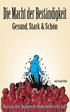 Frank Feller Die Macht der Beständigkeit - Gesund, Stark & Schön обложка книги